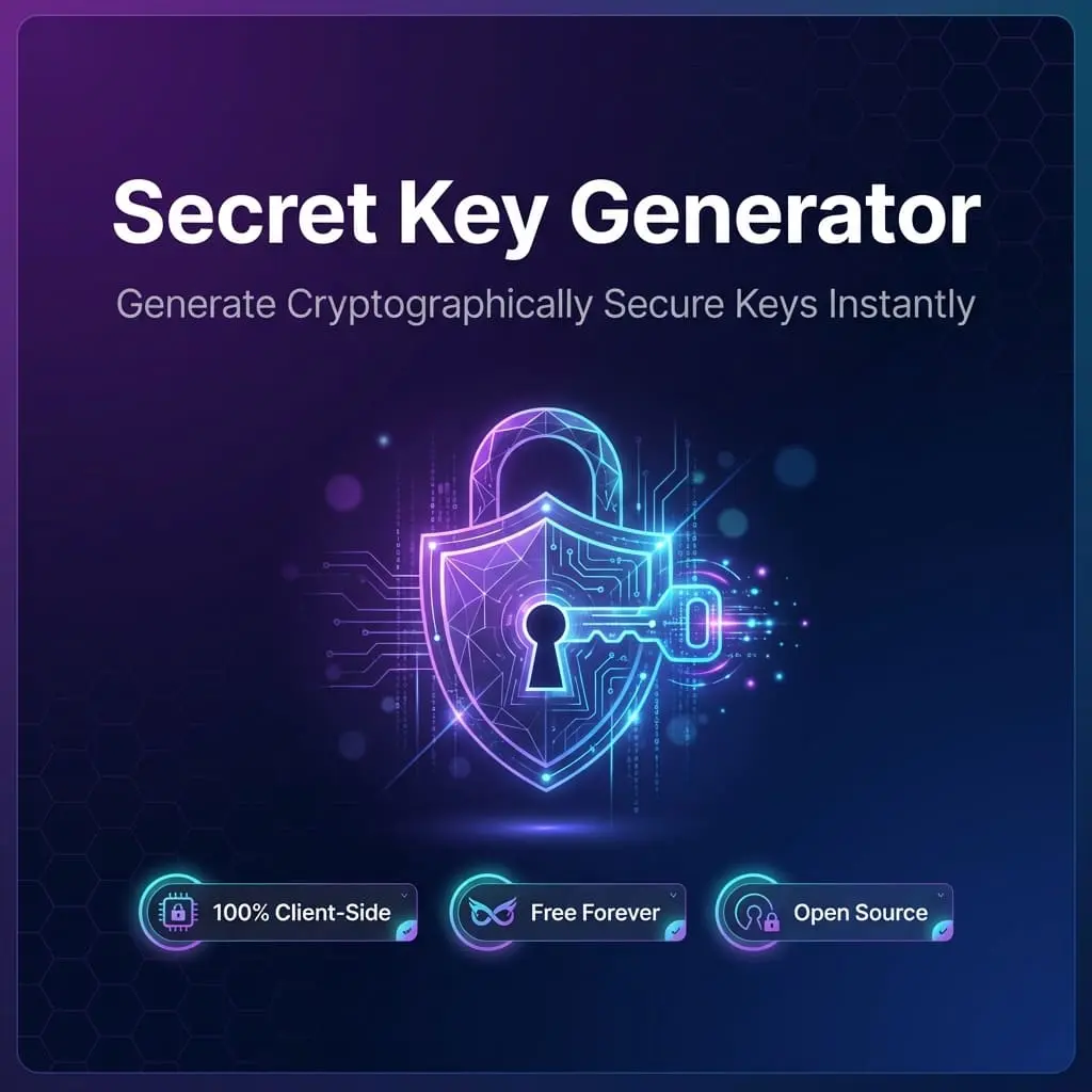 Secret Key Generator - Secure, Random & Instant